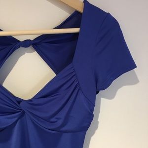 Royal Blue Top